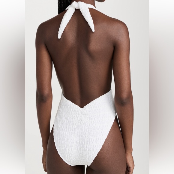 Montce Ali Paisley Tropez Tie Up One Piece Swimsuit - Picture 3 of 4